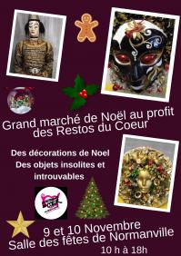 2024-11_NORMANVILLE_Marché de noel resto du coeur