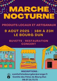 Le-Bourg-Dun_Marché-nocturne©Comité-des-Fêtes
